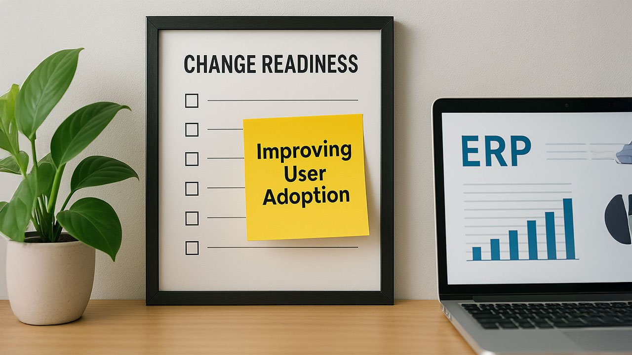 improving user adoption and change readiness in erp projects