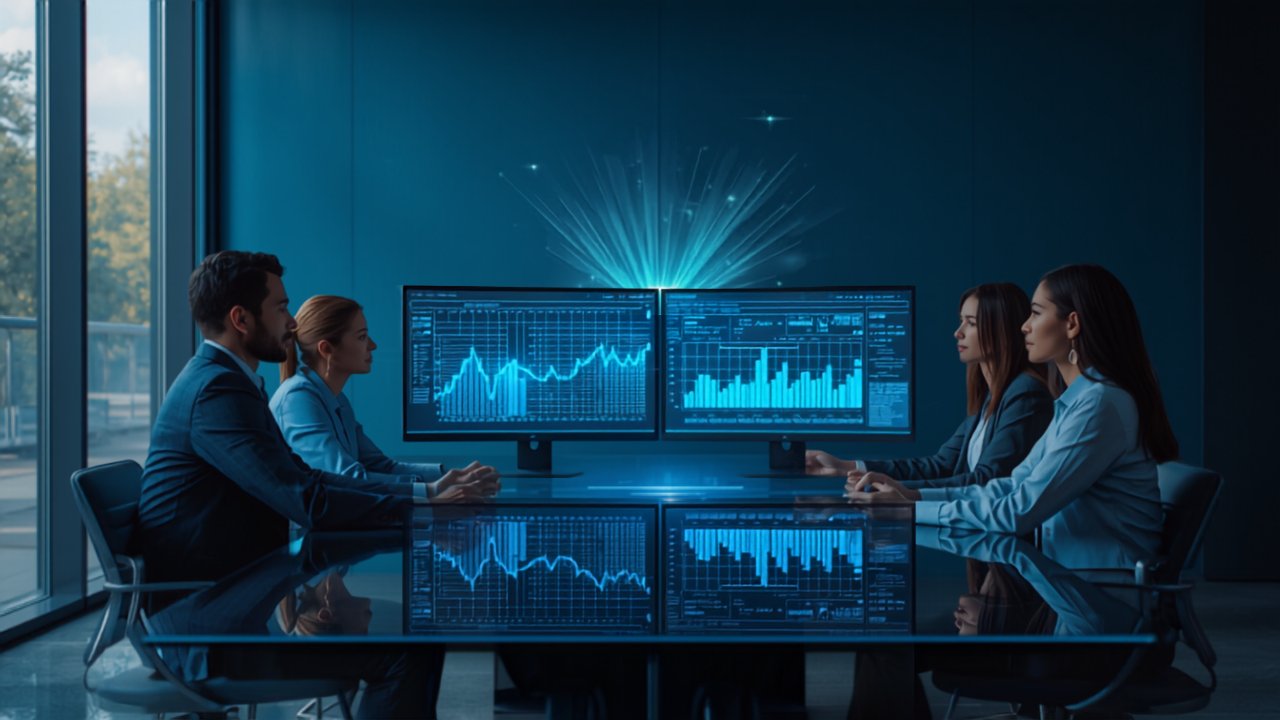 A finance team reviewing a Dynamics 365 Copilot agent preparing invoices for approval